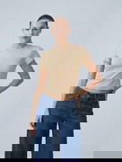 Short Sleeve Crew Neck Top