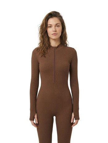 Snatched Rib Jumpsuit