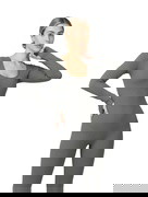 Ribbed Square Neck Jumpsuit