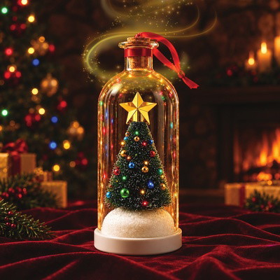 Christmas Memory Bottle