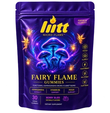 Fairy Flame Mushroom Gummies