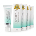 LIVFRESH Wintergreen Gel Toothpaste - 4 Pack - FERMAT - image 1