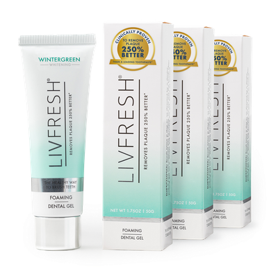 LivFresh Wintergreen Gel Toothpaste