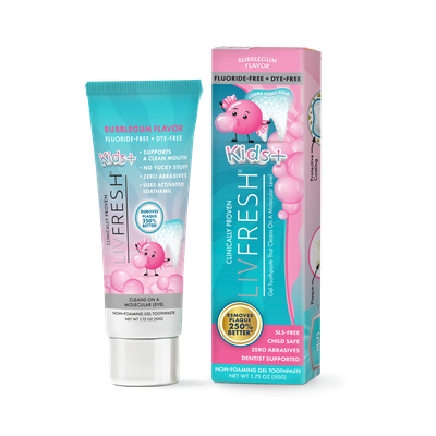 LIVFRESH Kids+ Bubble Gum - 1 Pack