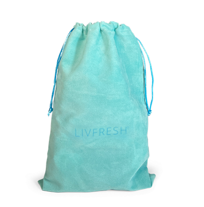 FREE LIVFRESH Velvet Drawstring Gift Bag
