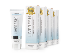 LIVFRESH Mild Peppermint Gel Toothpaste - Buy 2 Get 2 Free
