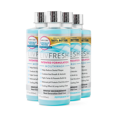 LIVFRESH Mouthwash 65% OFF