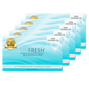 LIVFRESH Coconut Whitening Strips - 5 Pack (Subscription)