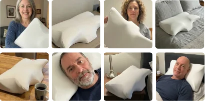 Customers collage