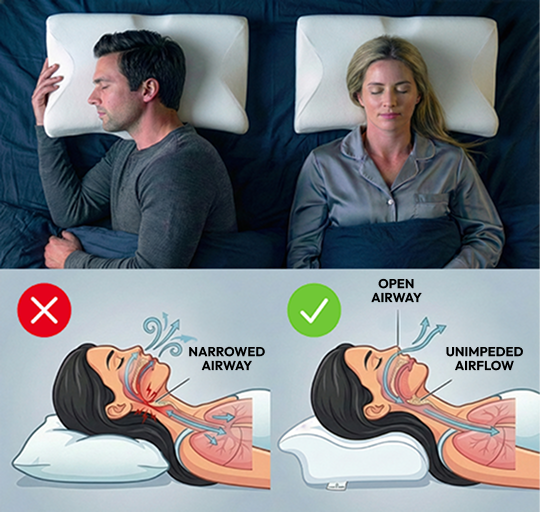 Stop suffering from your standard flat pillow