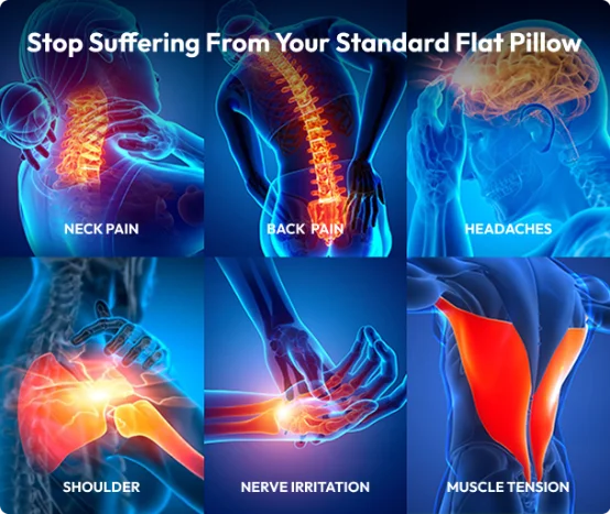 Stop Suffering From Your Standard Flat Pillow