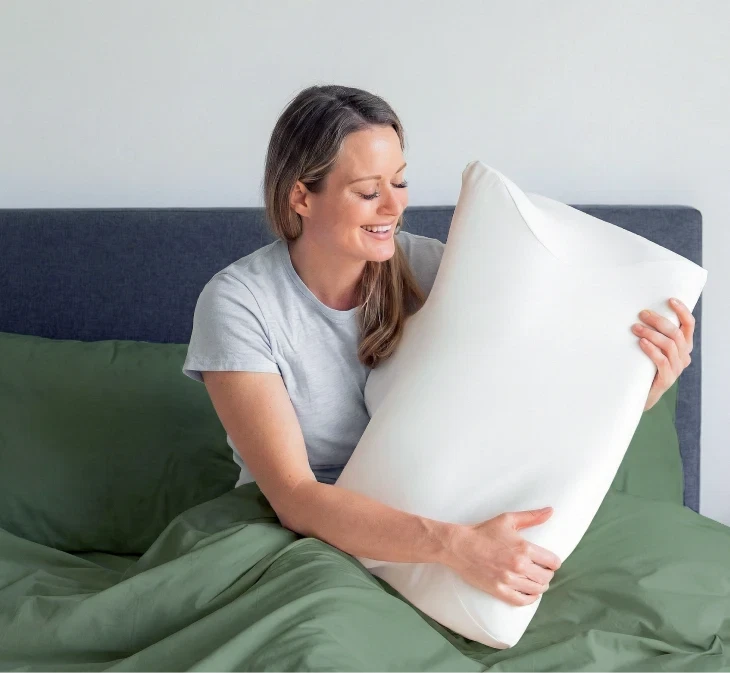Happy customer with Ergo Z pillow