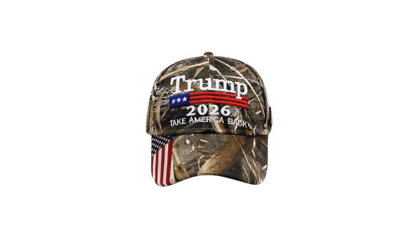 Trump 2026 Camo Cap