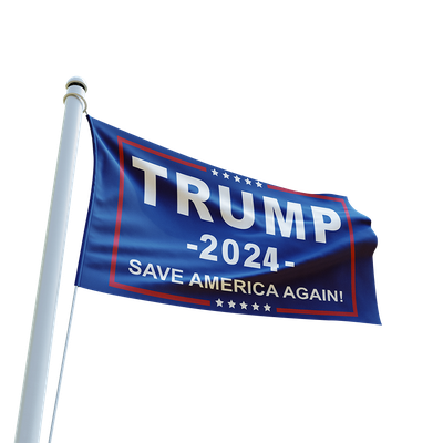 Trump 2024 Car Flag