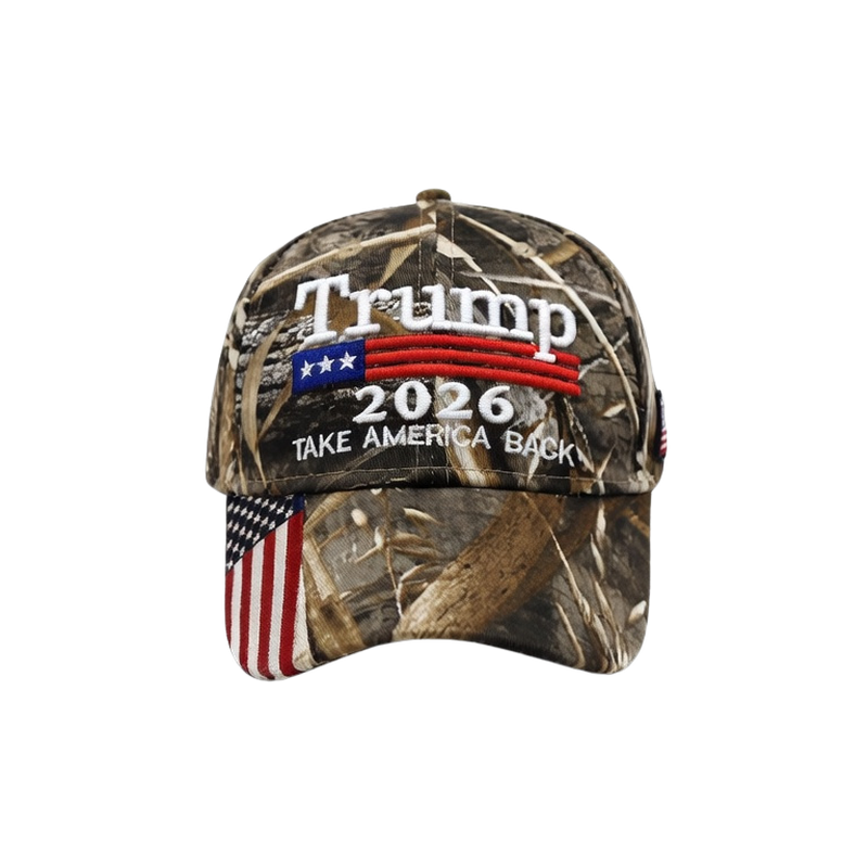 Trump 2026 Camo Cap