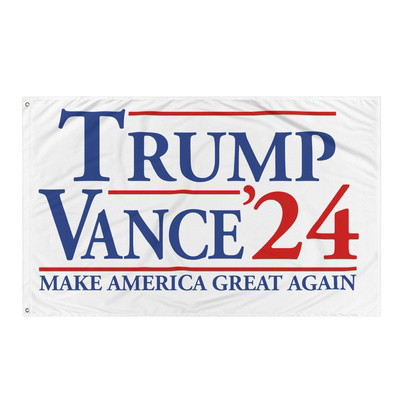 Trump Vance 24 House Flag