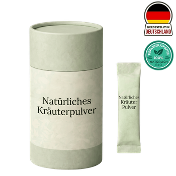 Natürliches Kräuterpulver
