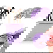 Medivita Faltbare Silikon-Pinselreinigungsmatte mit Organizer