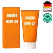 Orangen Enzym-Gel