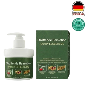 Luxuriöse straffende Beinlotion