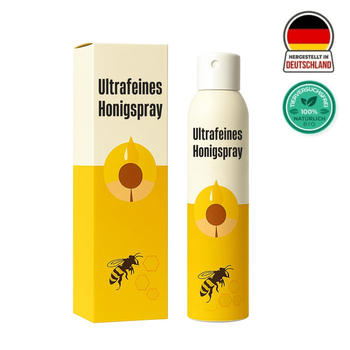 Ultrafeines Honigspray