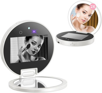 Intelligenter Kosmetikspiegel mit HD-Display & UV-Schutz
