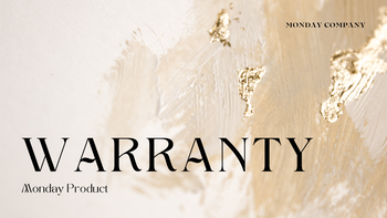 Monday Warranty