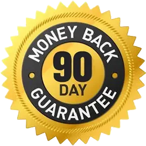 90-day guarantee seal
