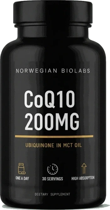 Norwegian BioLabs CoQ10 200mg