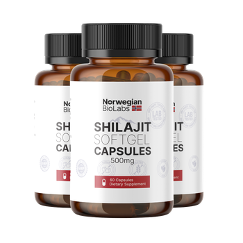 3x Shilajit SoftGel Capsules | 44% Discount Ships Every 3 Months