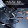 UltraCharge - Fast Car Charger with Retractable Cable