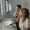 UVY Clean UV Sanitizing Toothbrush Holder for Bathroom - Compact and Portable Rechargeable Device Kills 99.9% Germs