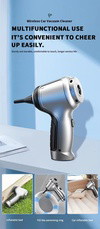 DualPower - Mini Vacuum for Home & Car