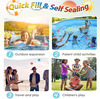 AQUA WATER BALLOONS (6 Pack Various Colors)