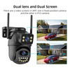 ClearVision 4K PTZ Camera – Dual Lens, 8MP WiFi Surveillance