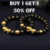 Feng Shui Black Obsidian Wealth Bracelet