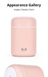 AuraMist - Color-Changing Aroma Diffuser & Cool Mist Humidifier
