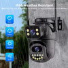 ClearVision 4K PTZ Camera – Dual Lens, 8MP WiFi Surveillance