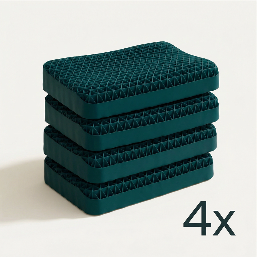 4 Pillows & 4 Pillowcases