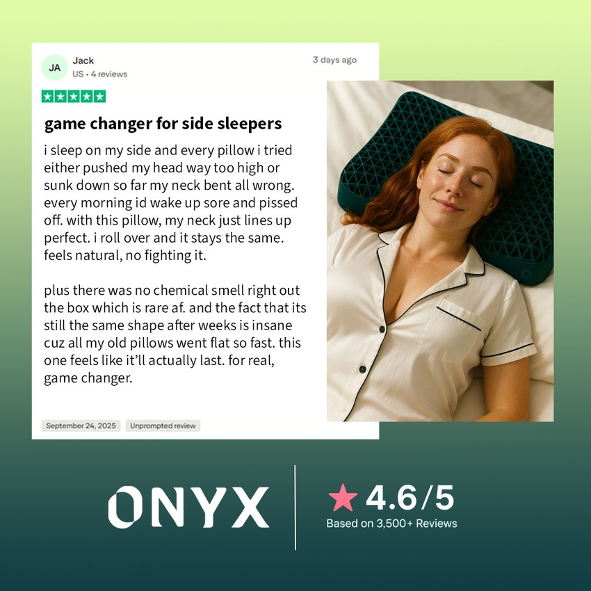 Onyx AeroMatrix Pillow