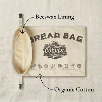Orvix Beeswax Bread Bag