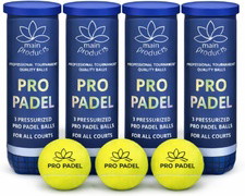Premium Padel Balls (4-Pack) for EliteSpin