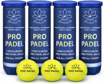 Premium Padel Balls (4-Pack) for EliteSpin