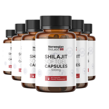 6x Shilajit SoftGel Capsules | 59% Discount Ships Every 6 Months