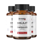 3x Shilajit SoftGel Capsules | 44% Discount Ships Every 3 Months