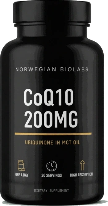 Norwegian BioLabs CoQ10 200mg