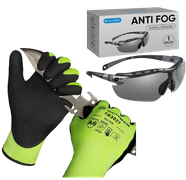 Protective Glasses & Anti-Cut Gloves