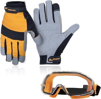 Safety Goggles and Gloves (Set)
