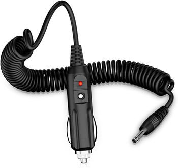 12V Coiled Power Car Adapter