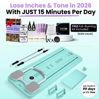 Portable Pilates Reformer + 90 Day Bootcamp